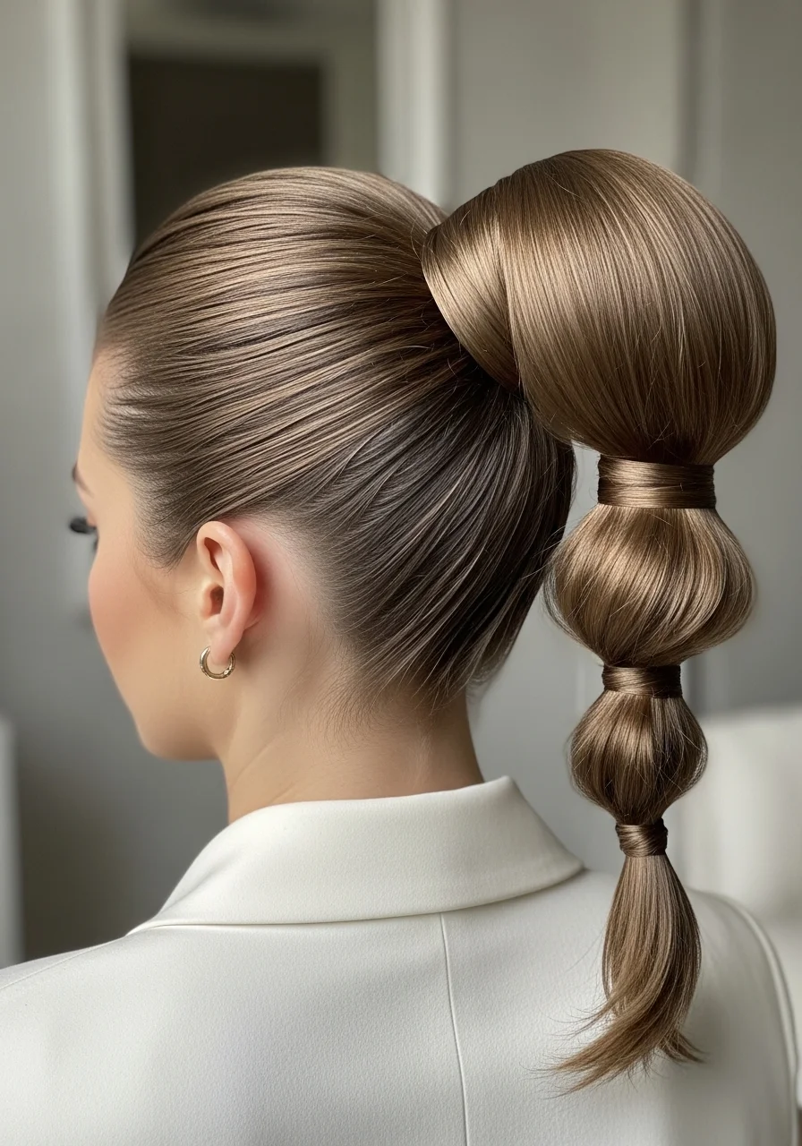 The Classic Sleek High Ponytail