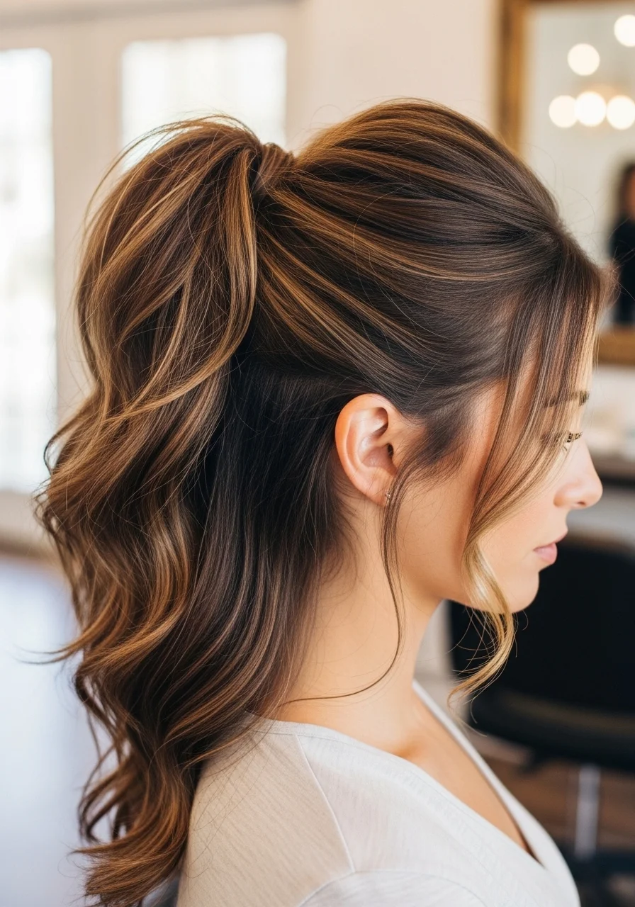 The Pony With a Claw Clip Finish