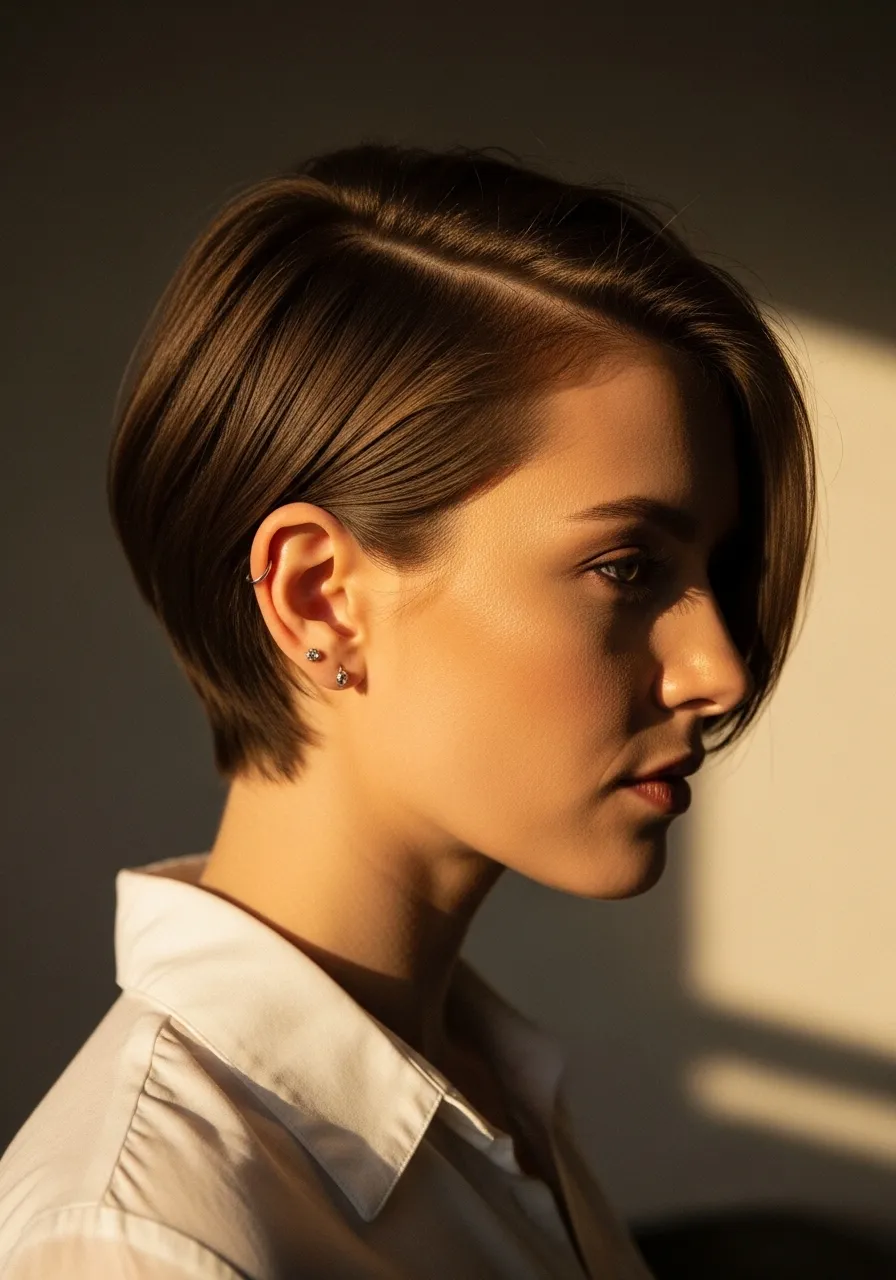 Pixie Cut with Ear Tucks 