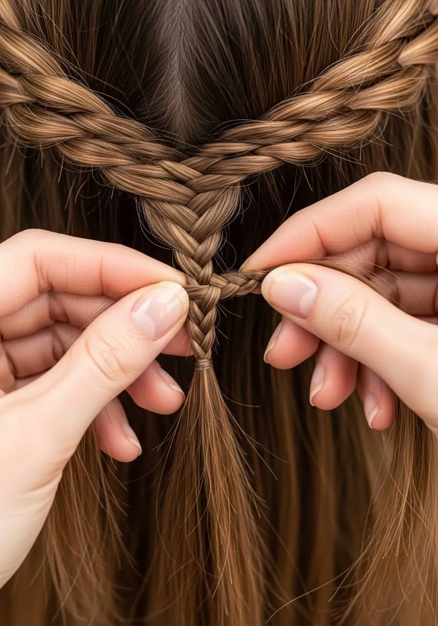 Downward Braiding