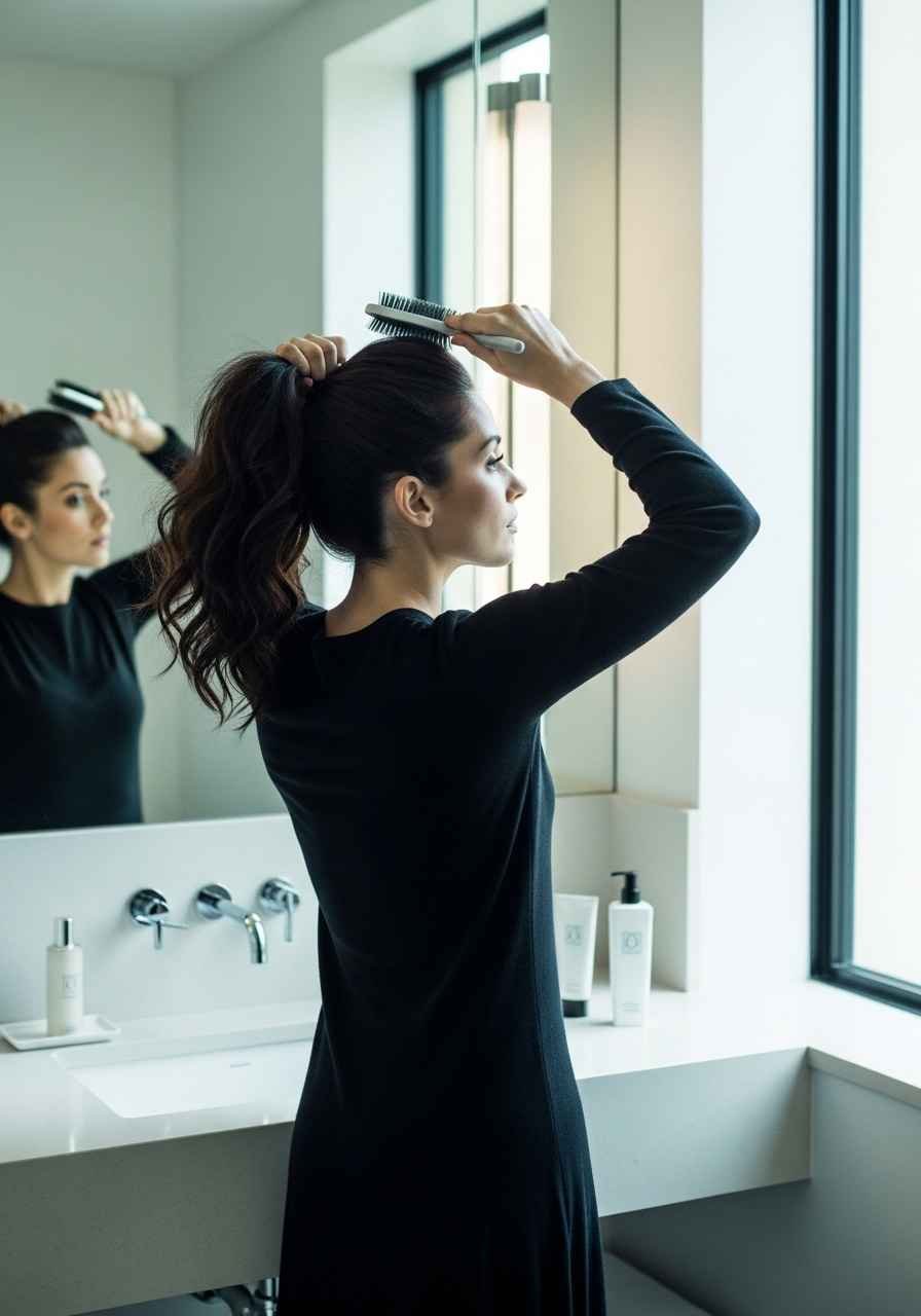 Ponytail Look Thicker Instantly
