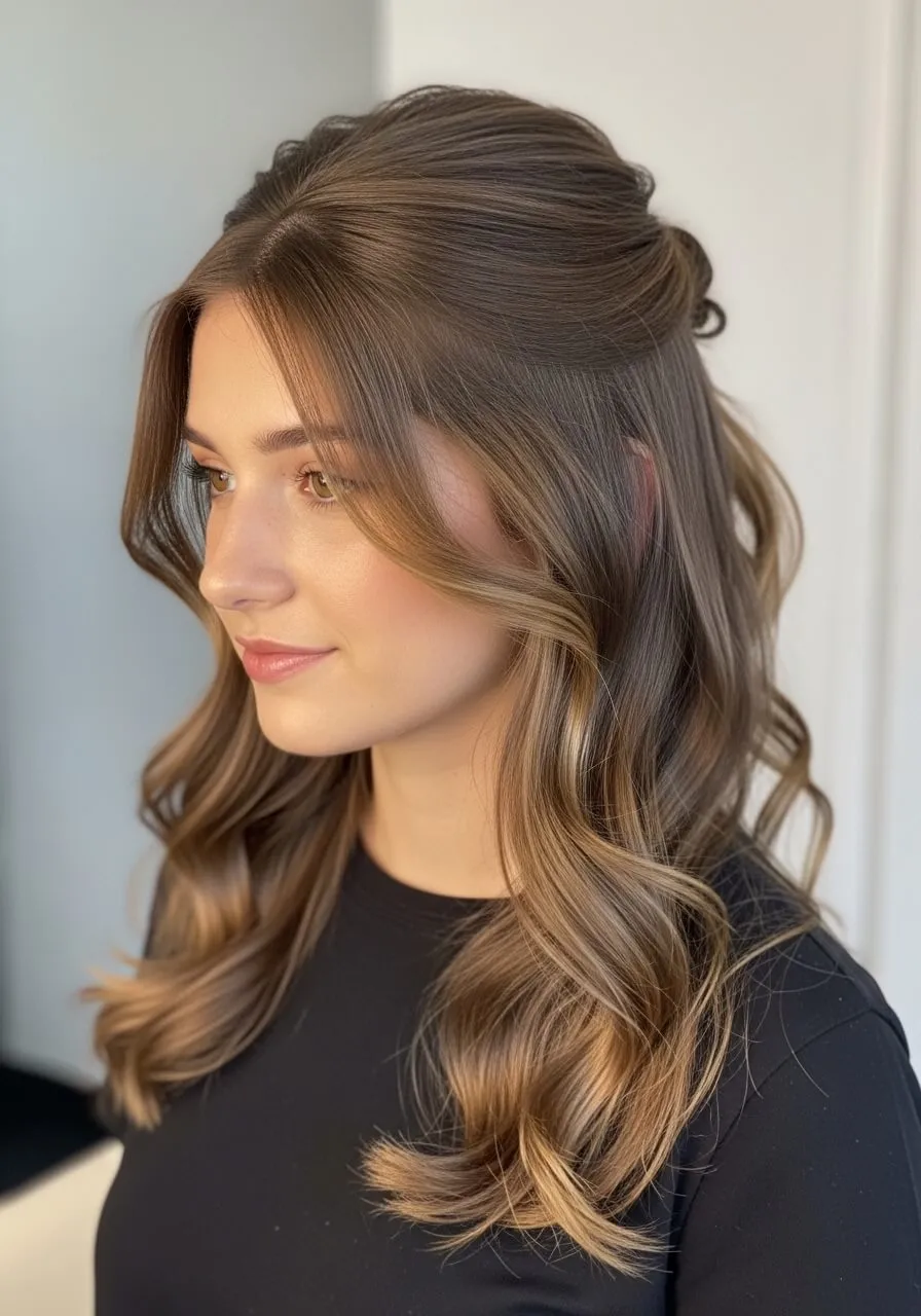 Half Up Half Down Hairstyle