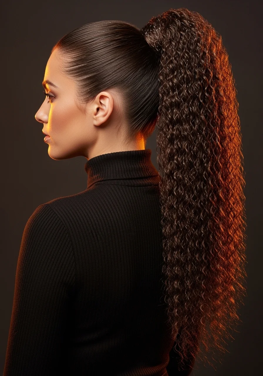 The Ponytail With Wispy Baby Hair
