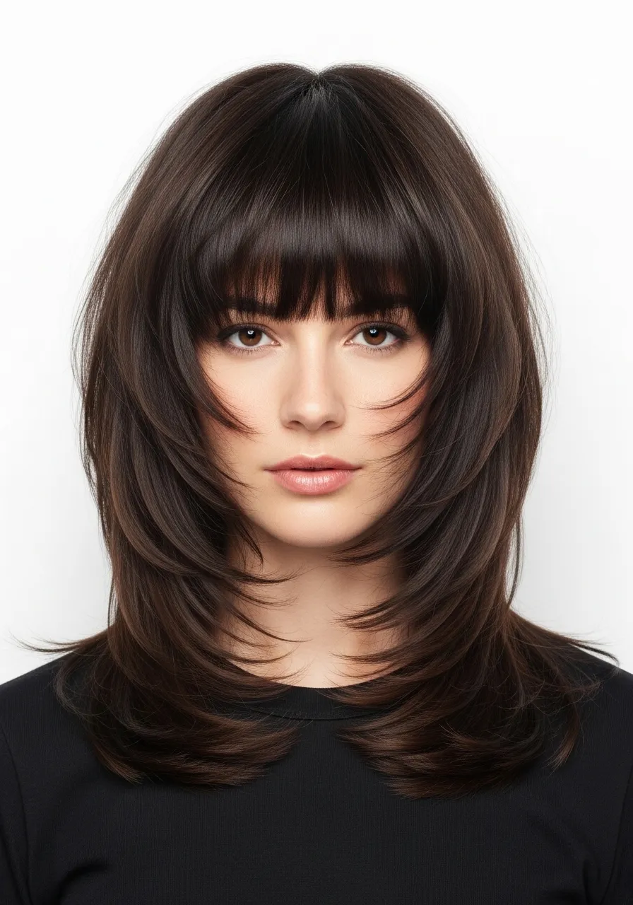 Shag Haircut for Straight Hair