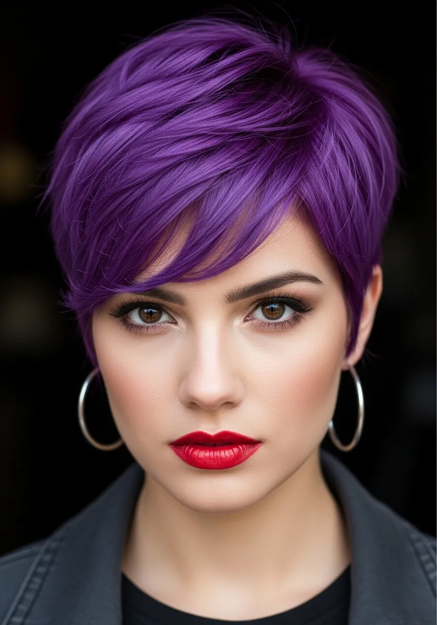 The Pixie With Statement Color