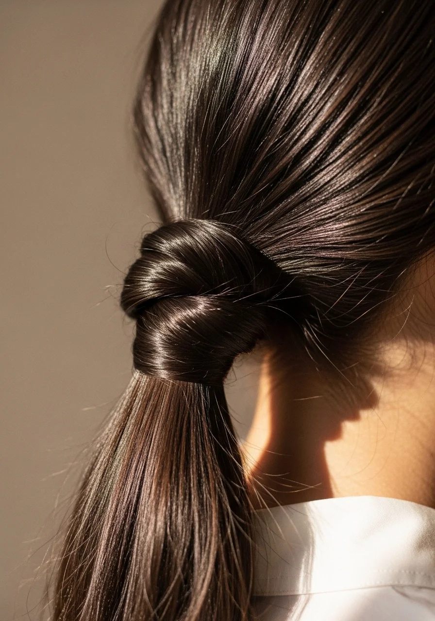 The Knotted Ponytail