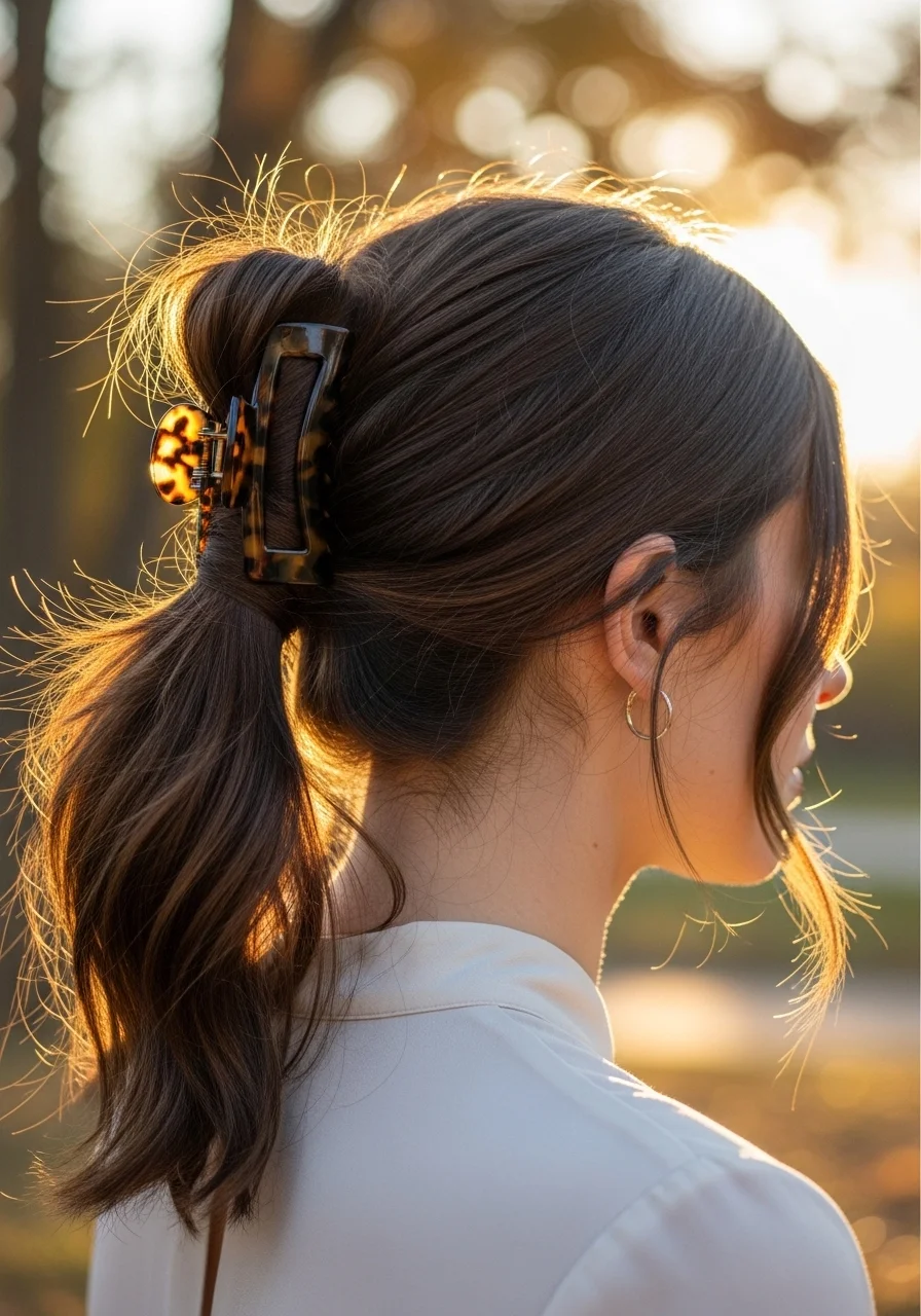 The Ponytail Bun Hybrid