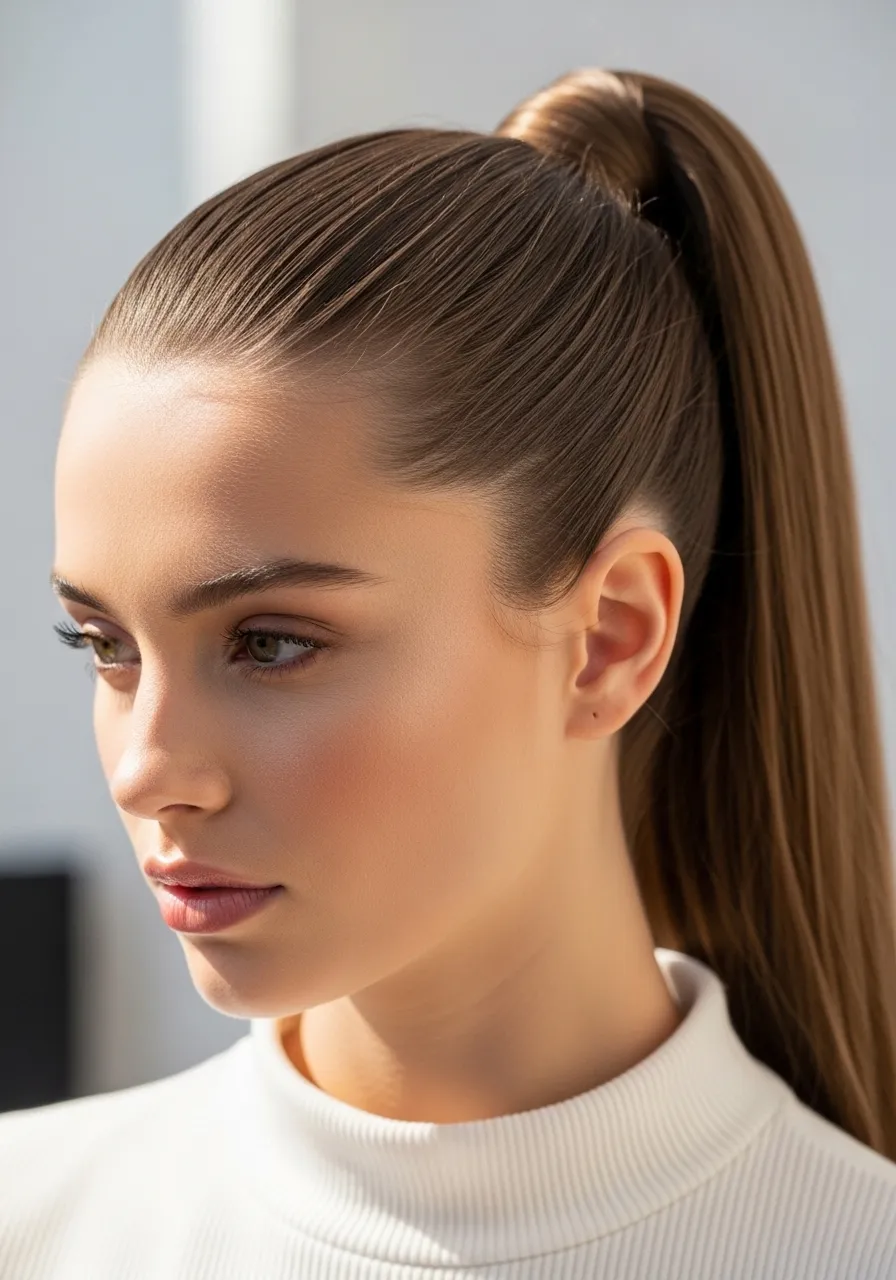  Ponytail hairstyle