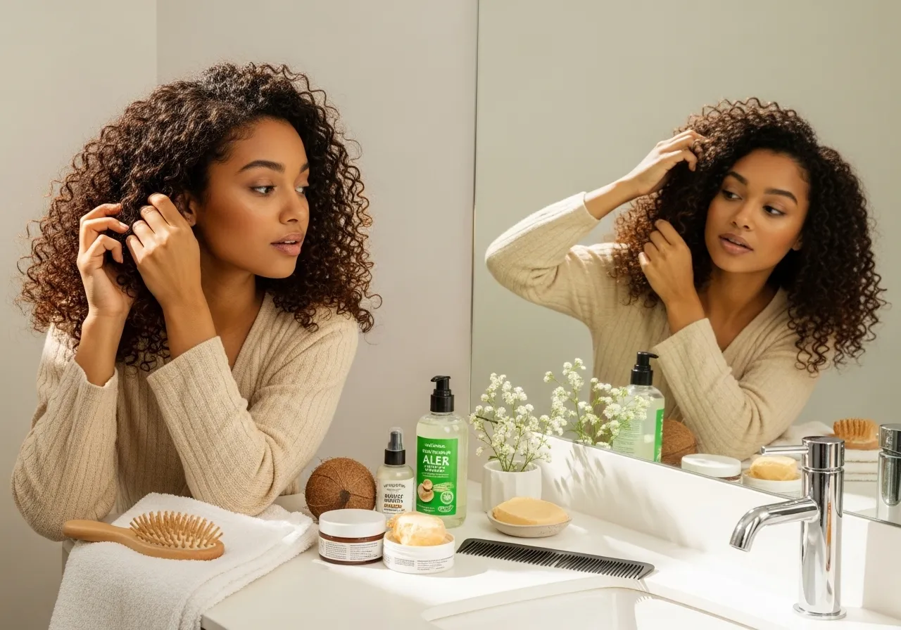 How to Style Curly Hair Naturally?