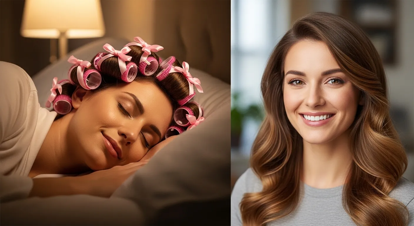 How to Get Heatless Curls Overnight Naturally