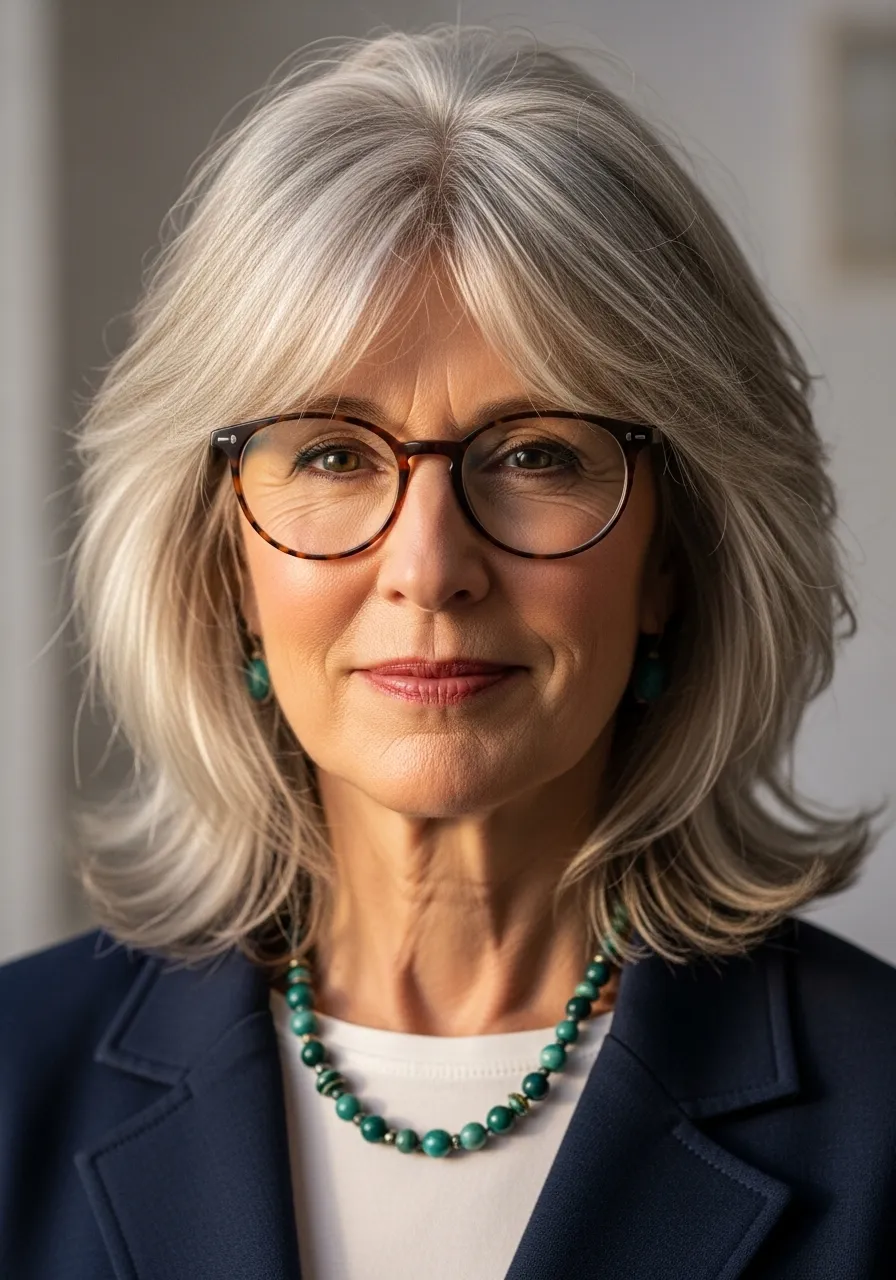 Shag Haircut for Older Women