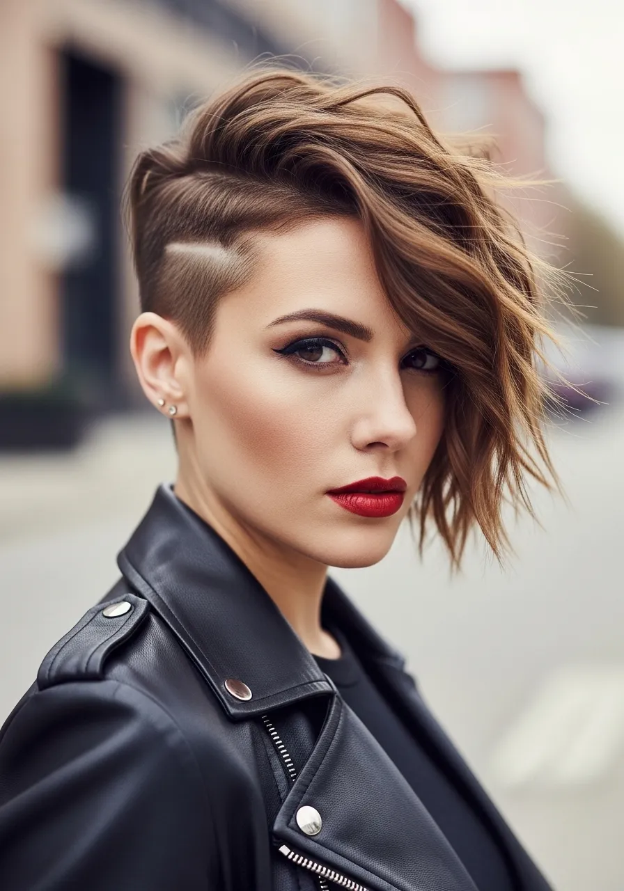 The Half-Shaved Pixie