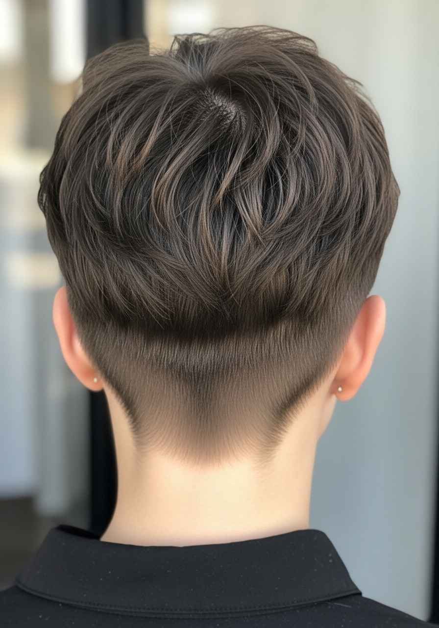 Textured Crop Shag