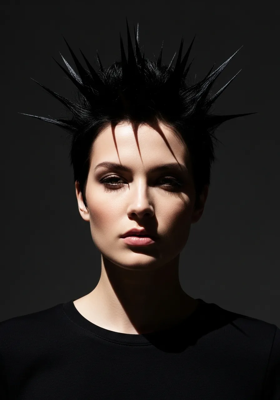 The Spiky 90s Pixie