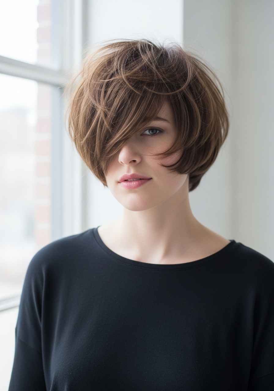 Side-Swept Shag