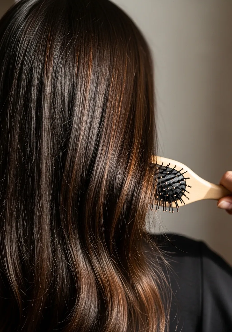 Simple Hair Prep For long hair