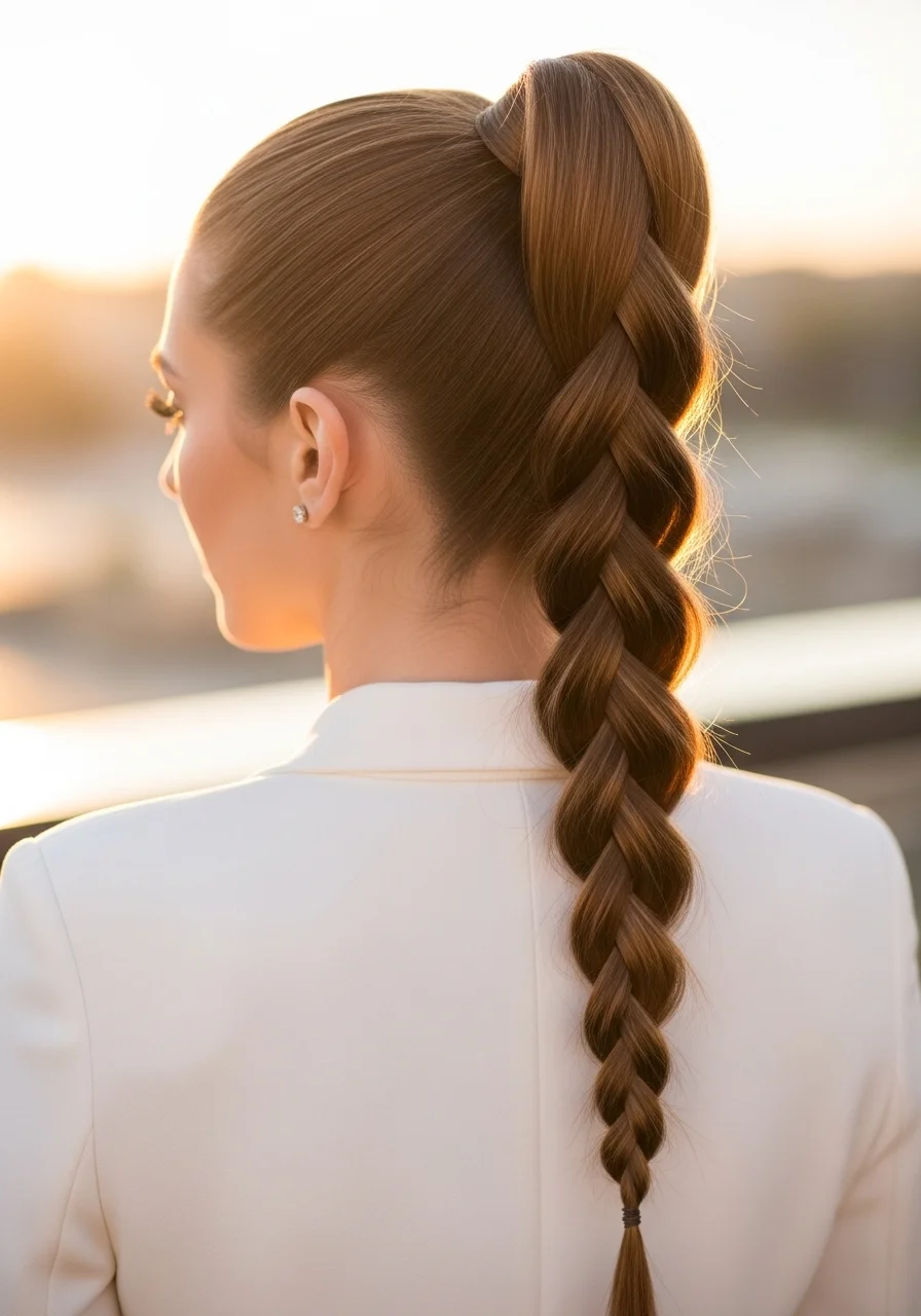 The Braided Ponytail