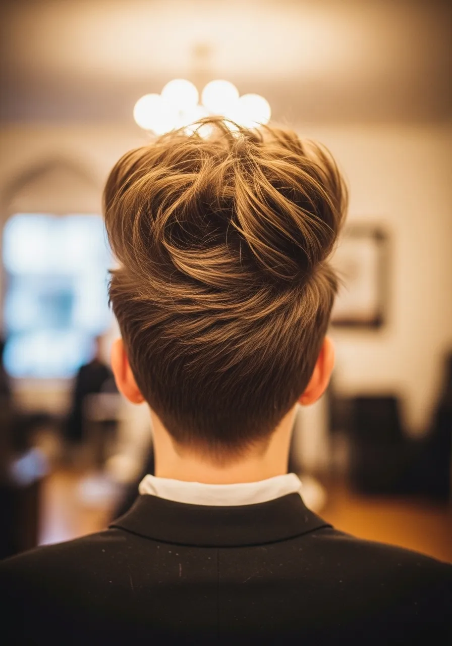 Voluminous Crown Pixie