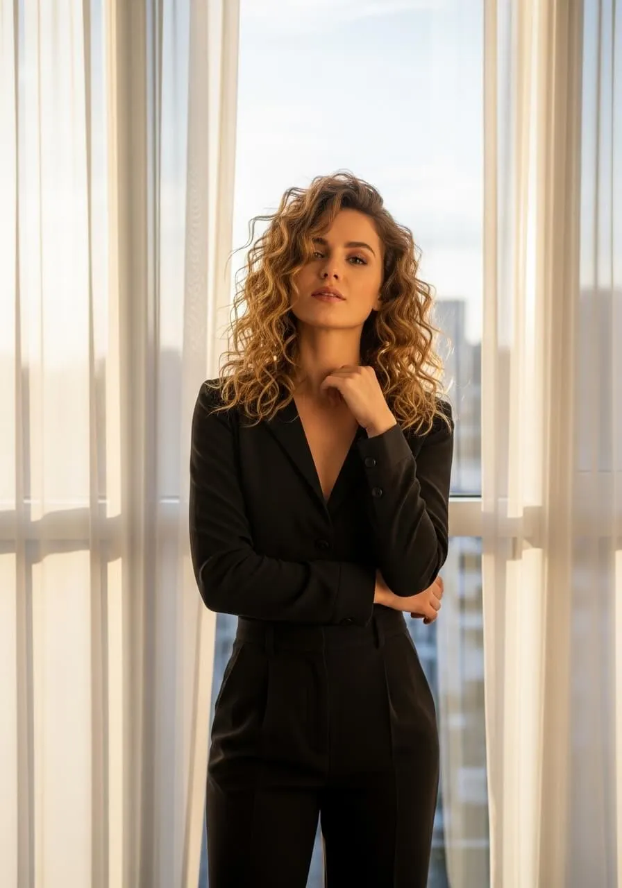 Curly Hairstyle