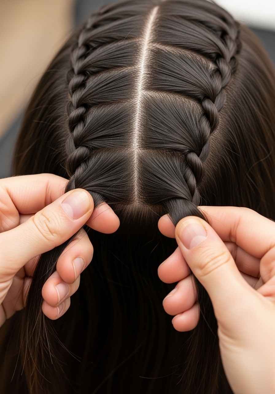 Twisted hair