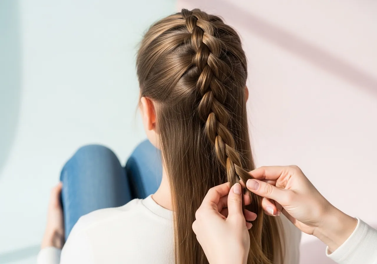 How to Do a Dutch Braid Step by Step