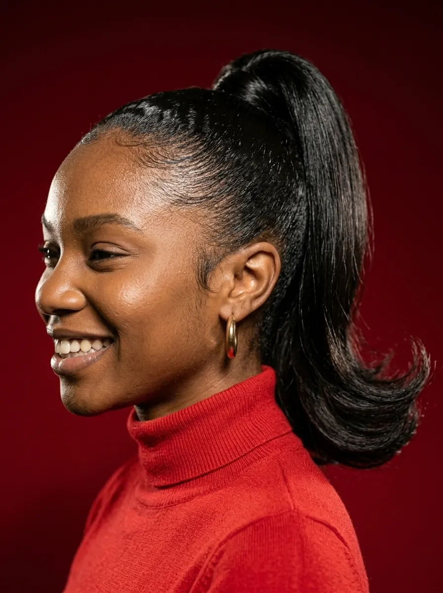 Curly Half-Up Half-Down with a Bow