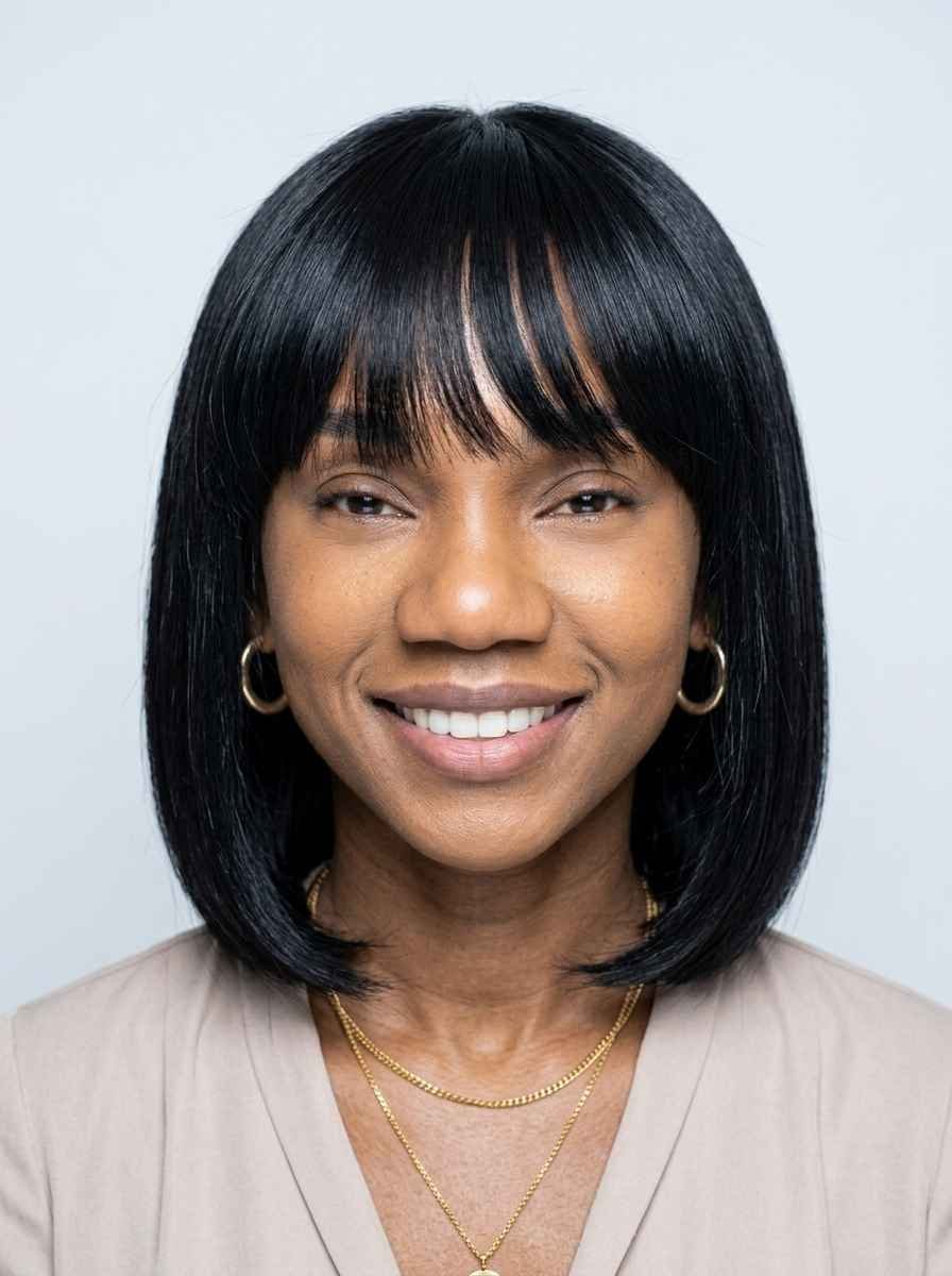 Rounded Bangs