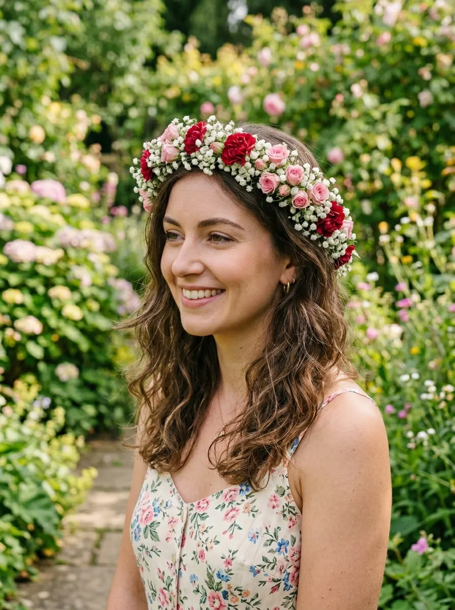 Floral Hair Crown