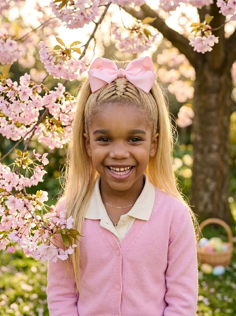 Princess Braid Ponytail