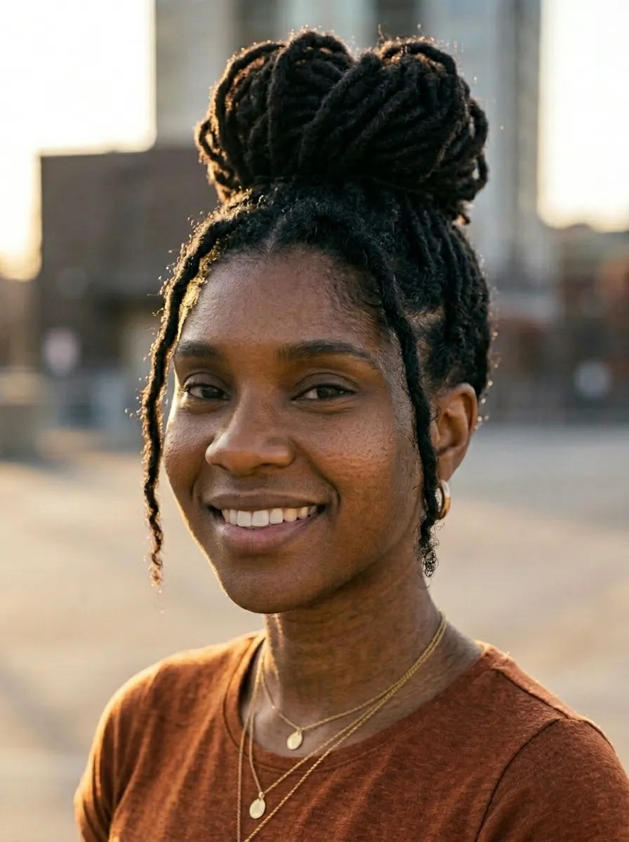 Loc Bun