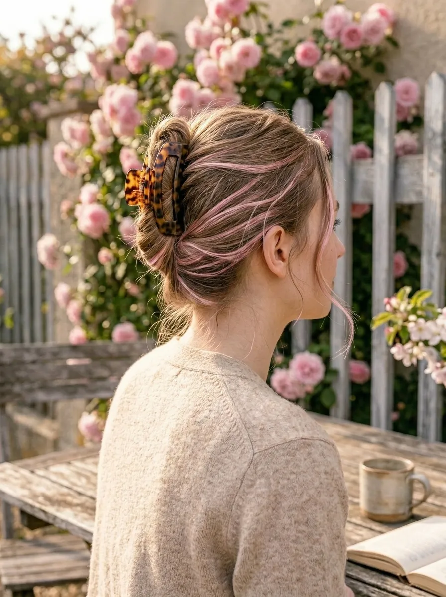 Petal-Pink Highlight Ribbons