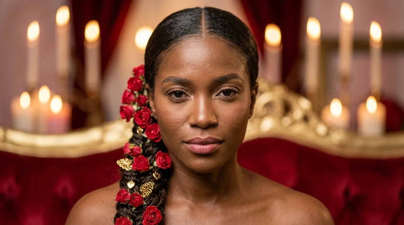Valentine Braid Hairstyle Ideas