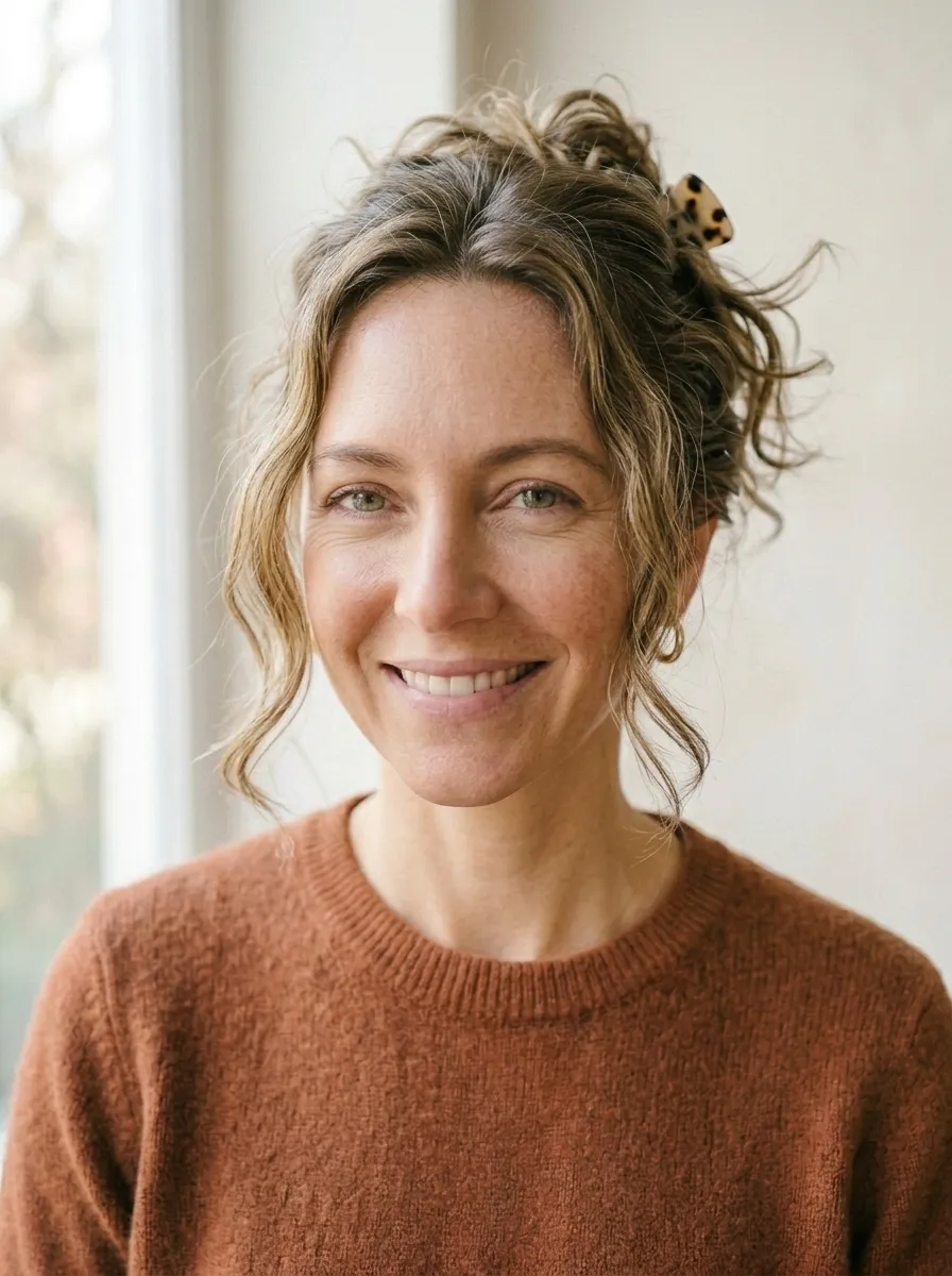 Wavy French Twist