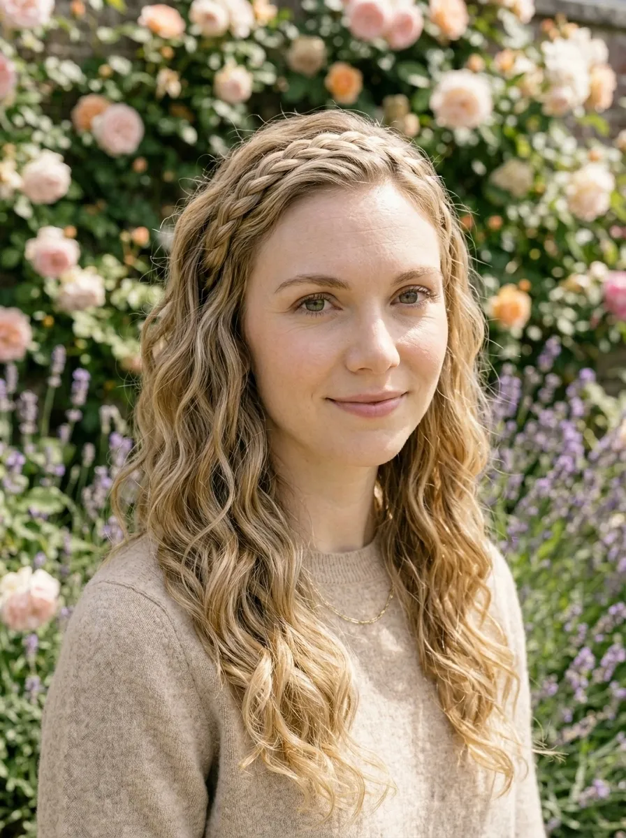 Braided Headband Using Your Own Hair