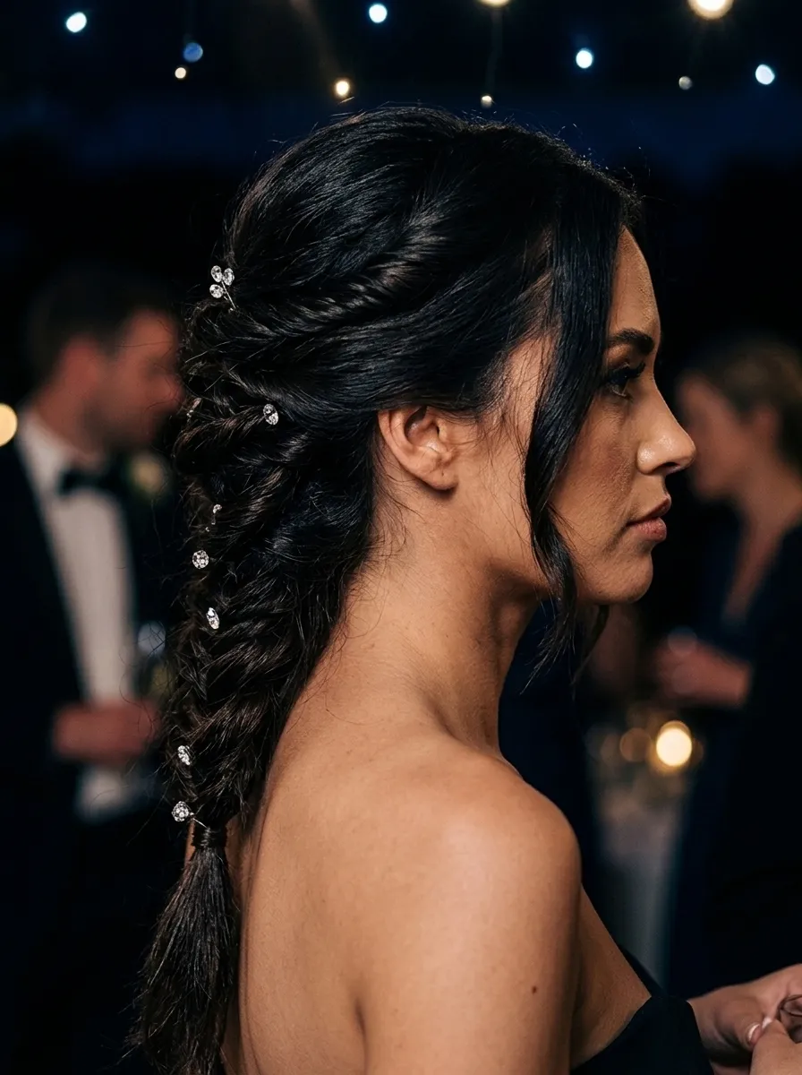 Cascading Twisted Updo