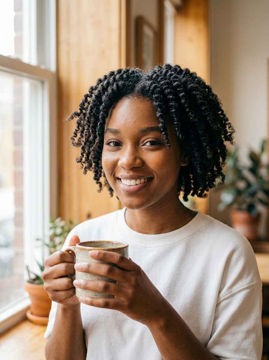 Twist Out on Short Hair