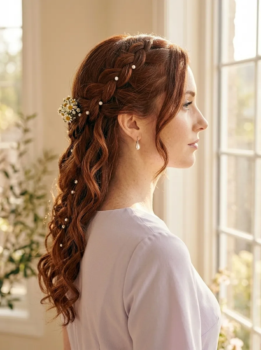Loose Waterfall Braid