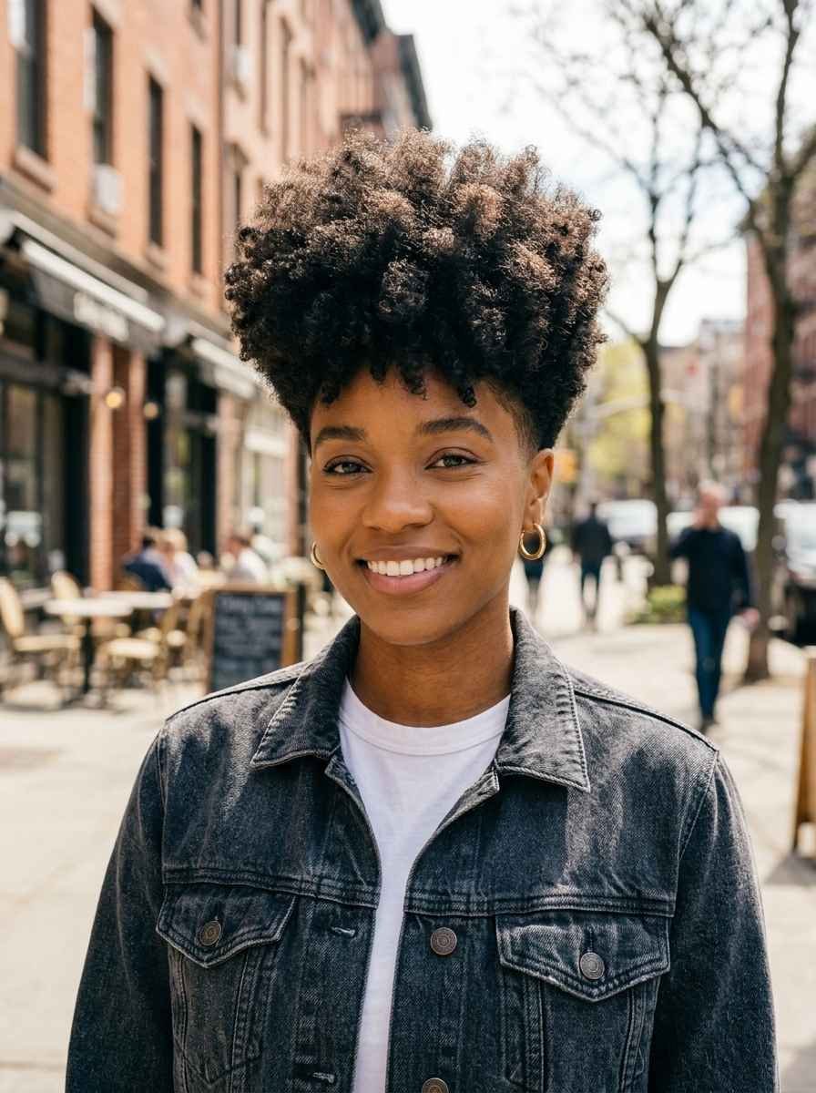 Tapered Afro