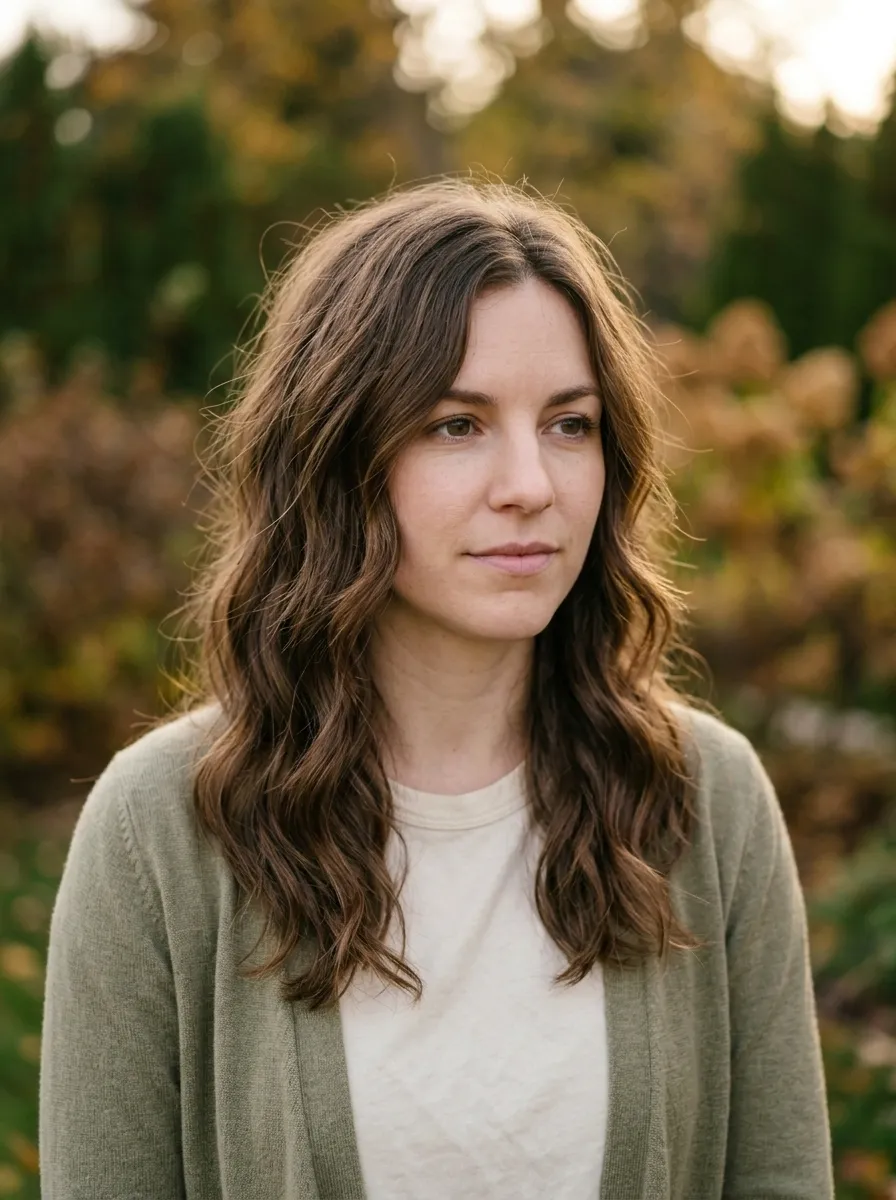 Messy Waves with Face-Framing Layers