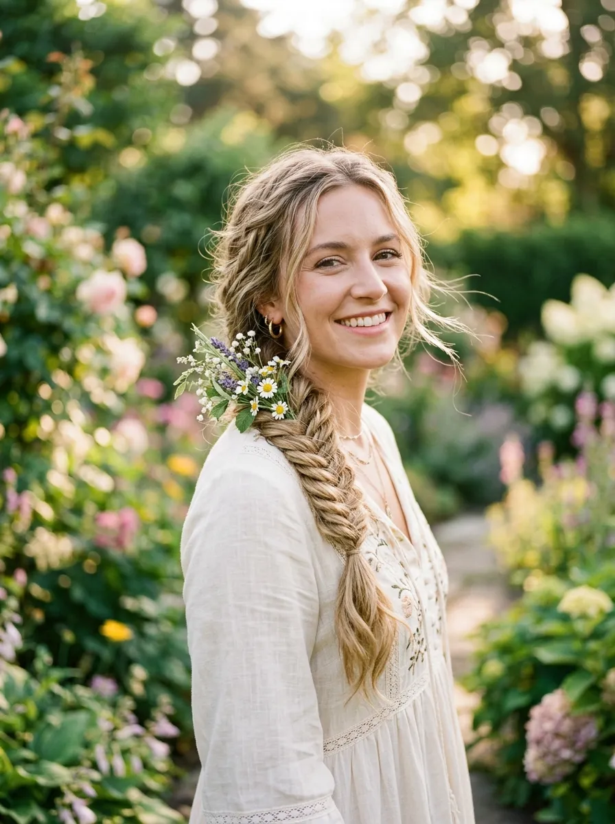 Boho Fishtail Braid