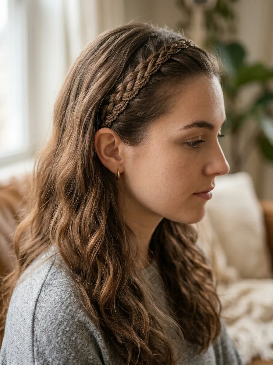 Braided Headband for an Easy Accessory Look