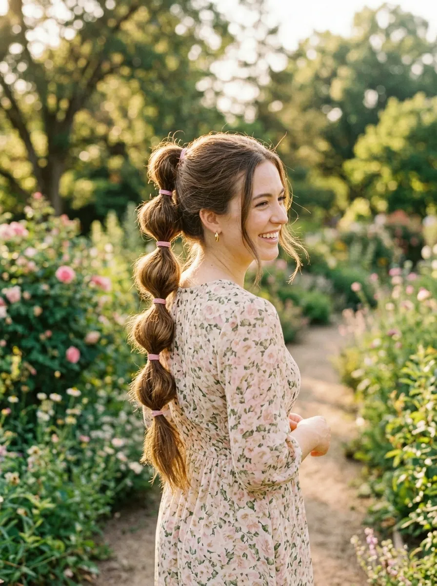 Bubble Ponytail