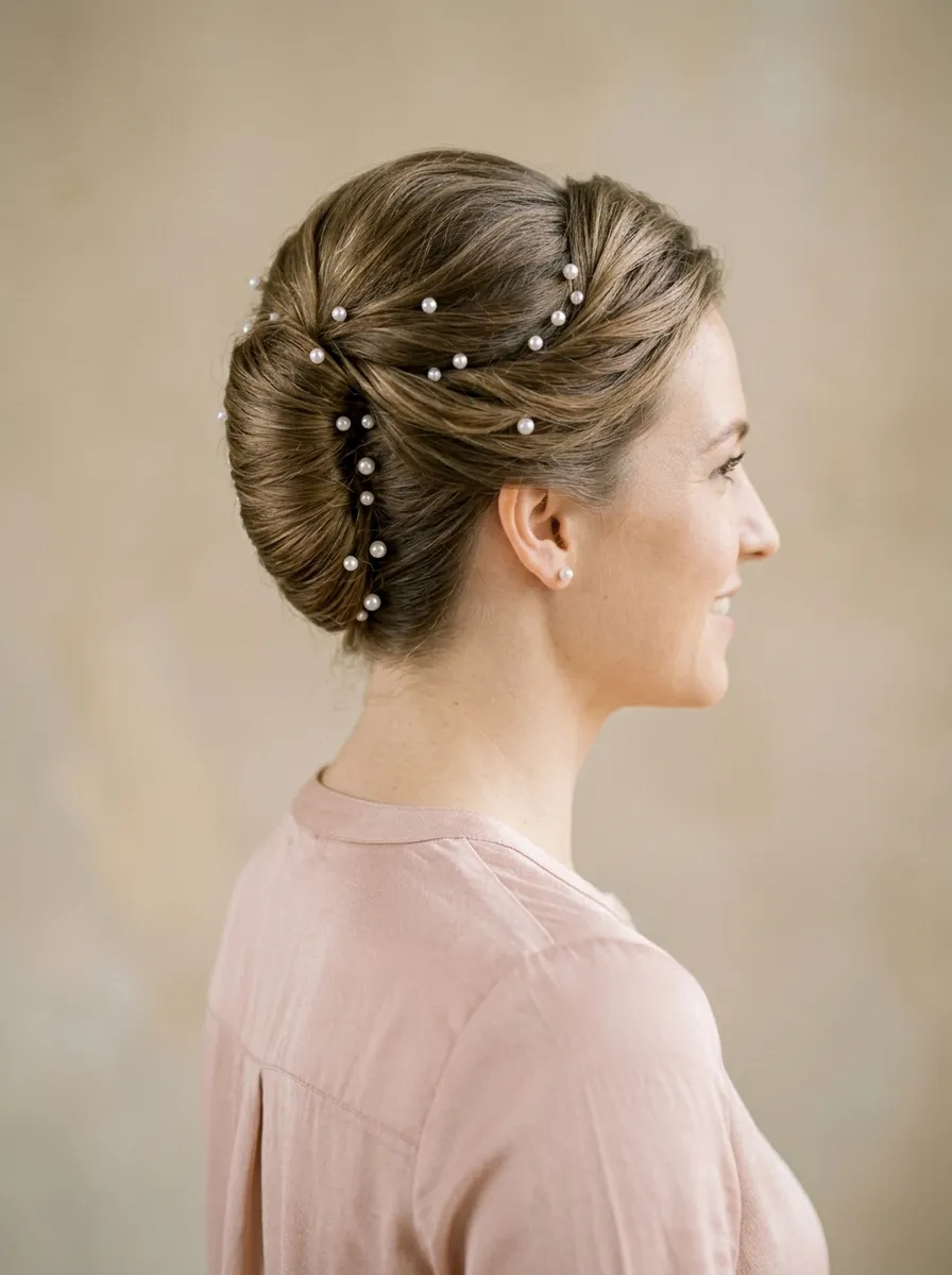 Classic French Twist Updo