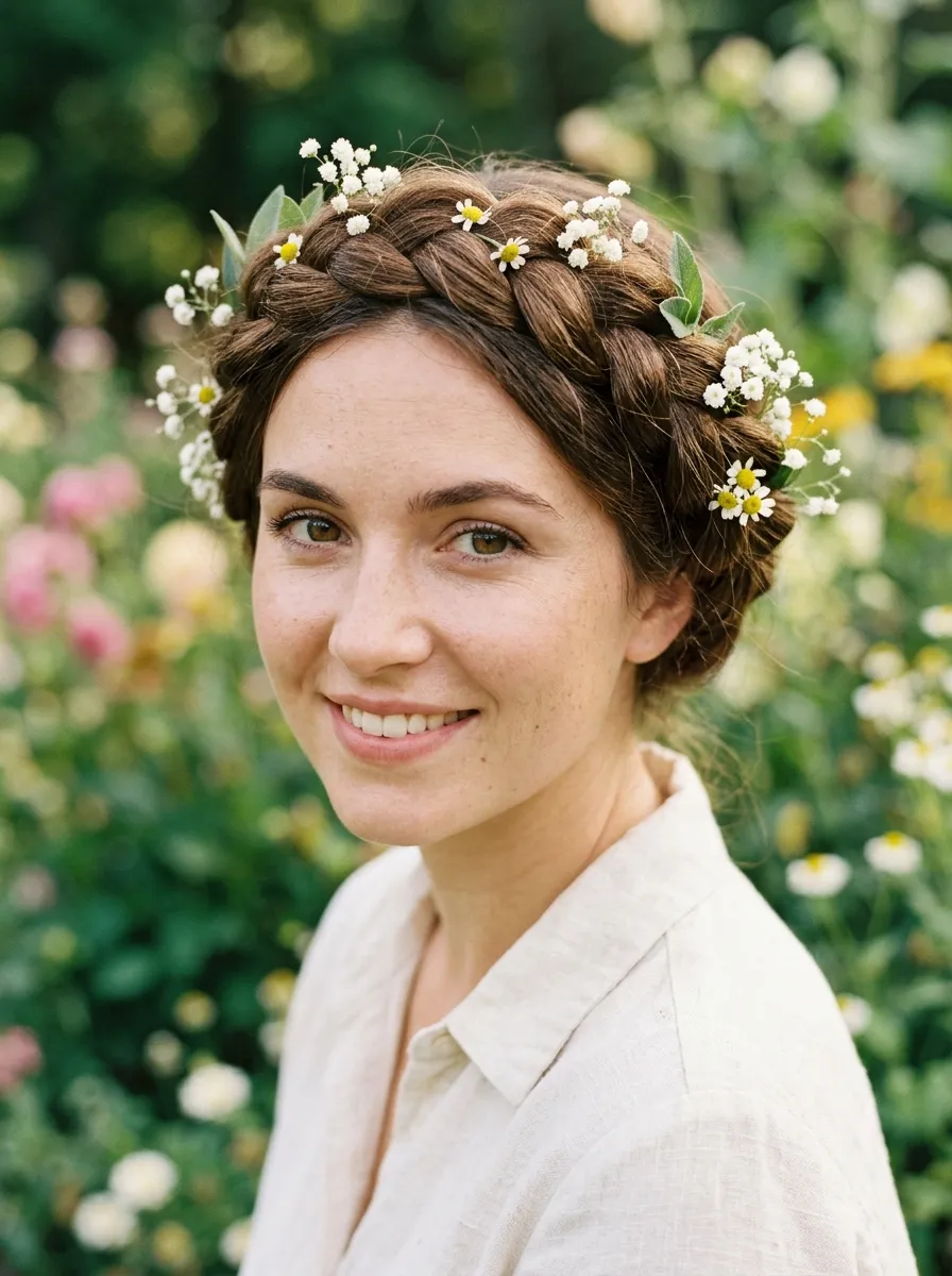 Crown Braid for an Elegant Event Look