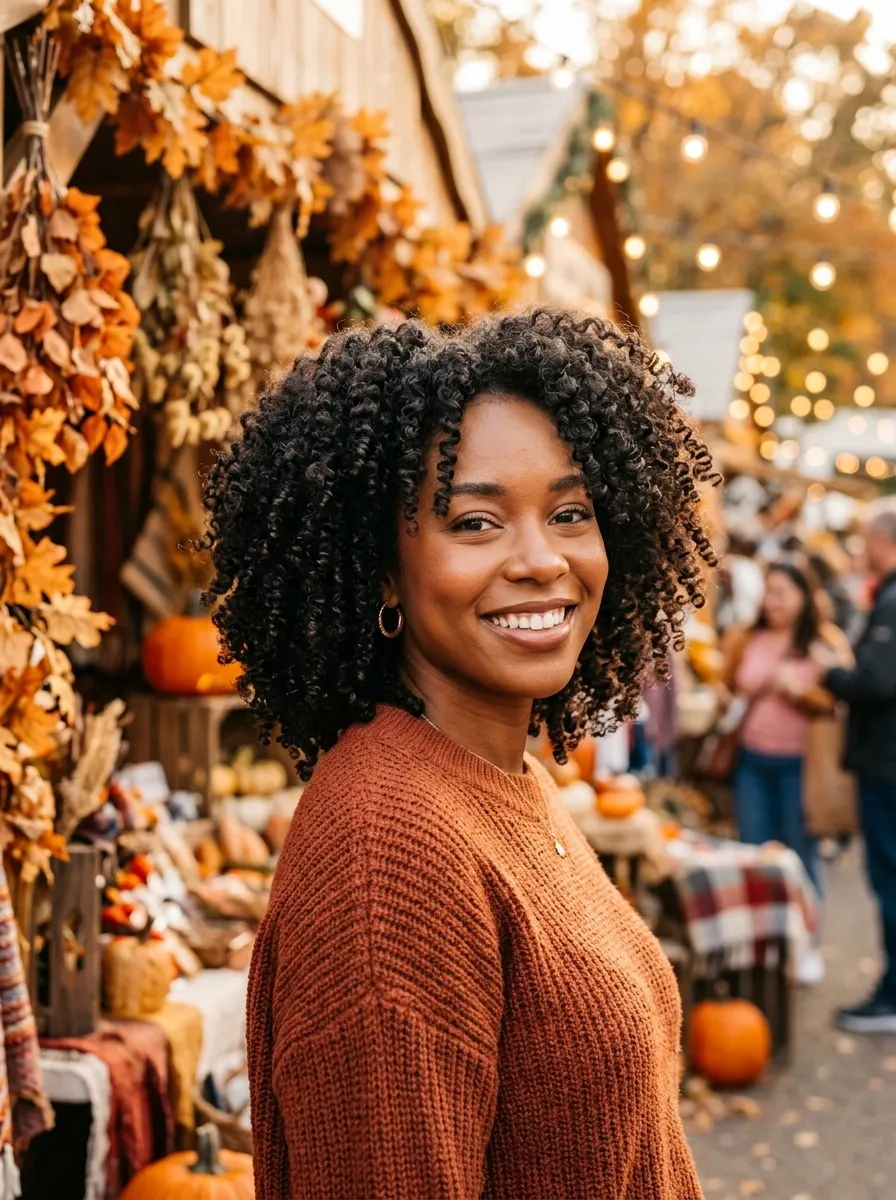 Defined Natural Curls