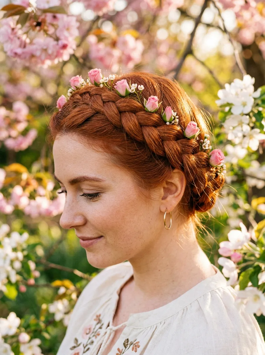 Dutch Braid Crown