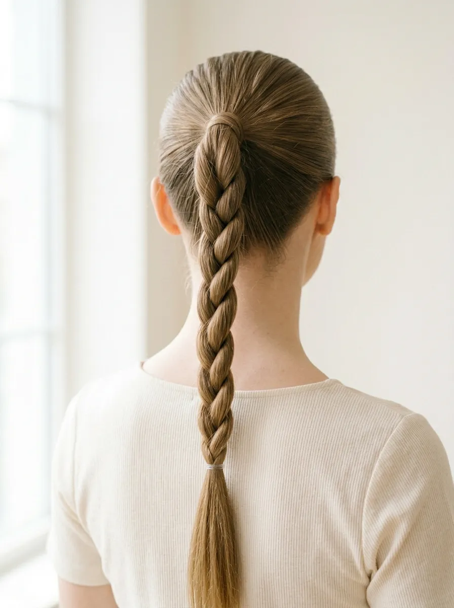 High Rope Twist Ponytail