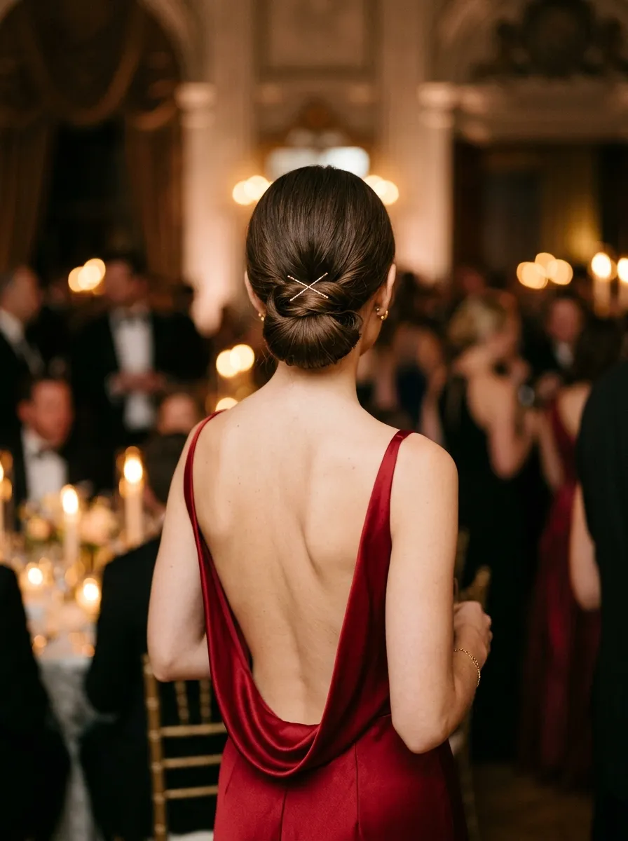 Low Chignon Bun