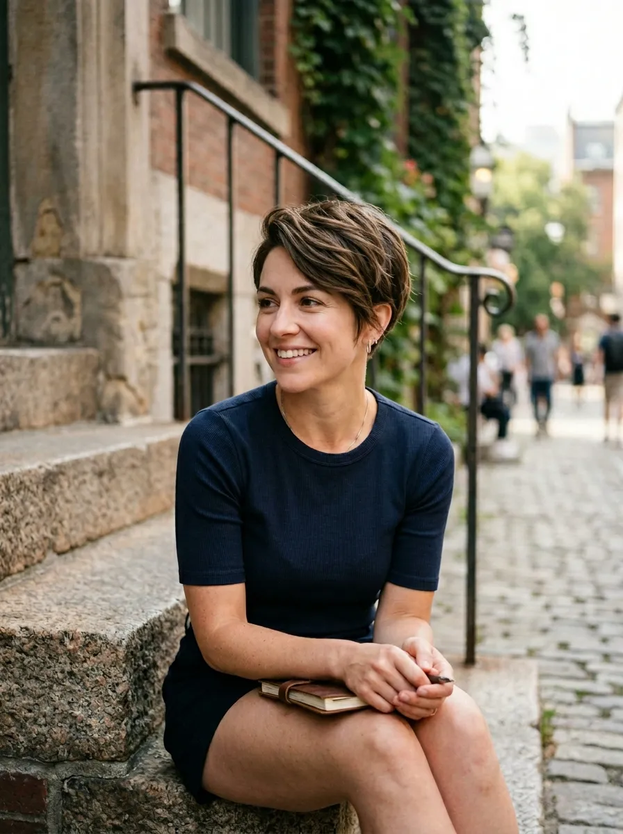 The Layered Pixie Bob
