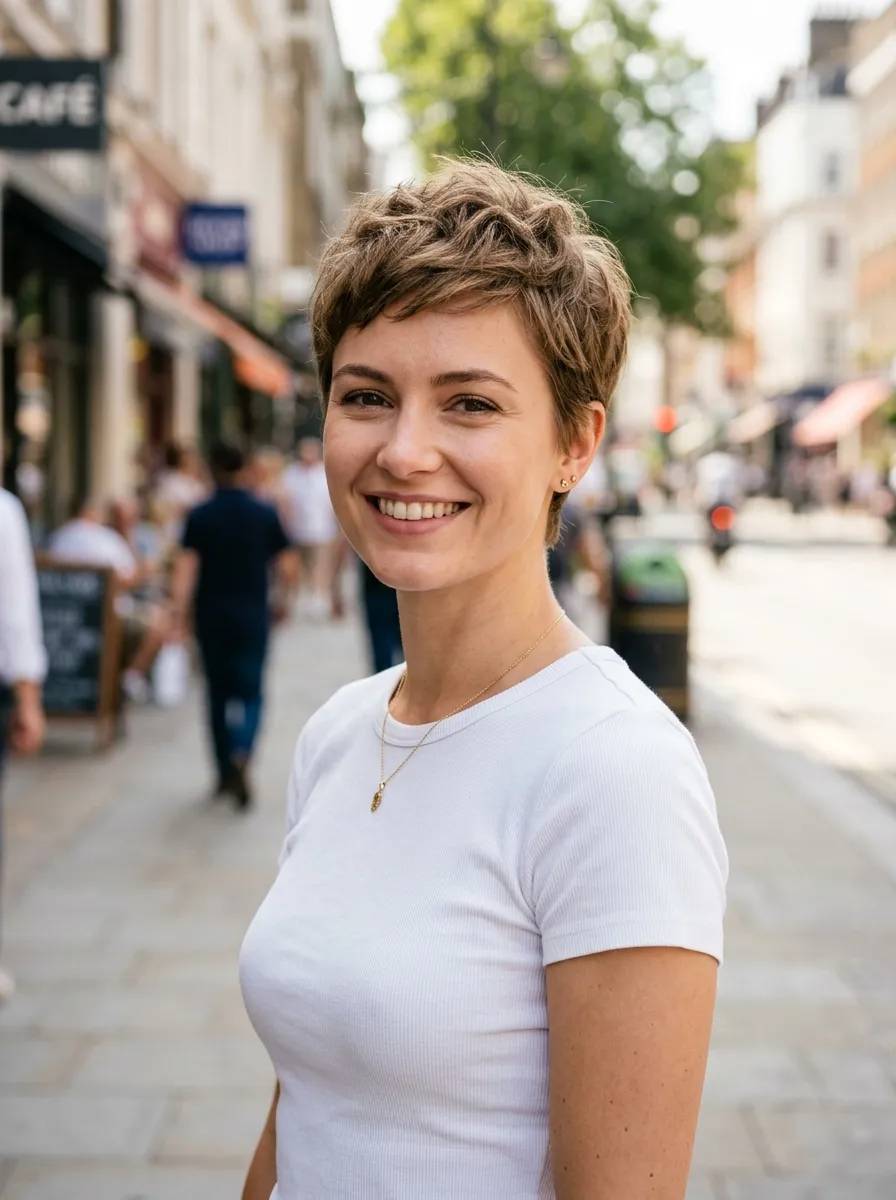The Pixie Cut with Texture
